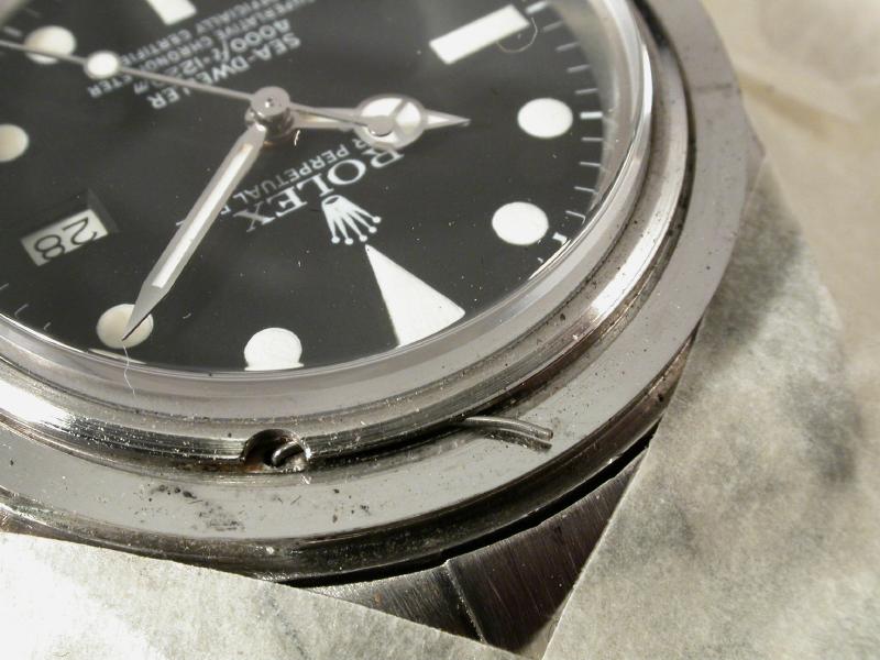 removing rolex bezel