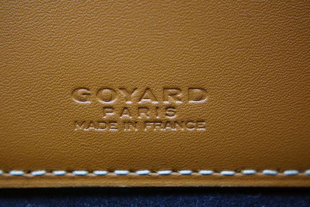 Goyard wallet real VS fake