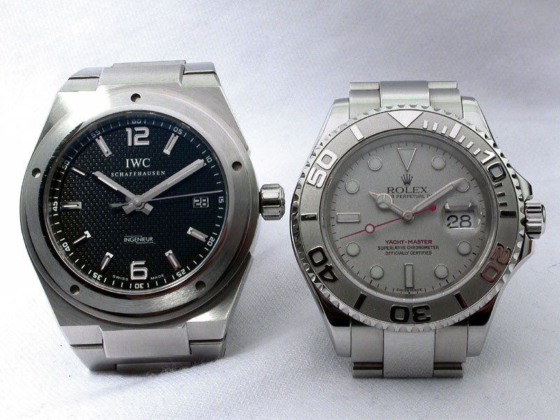 Rolex Rolex vs IWC just a tiny comparsion with some pics