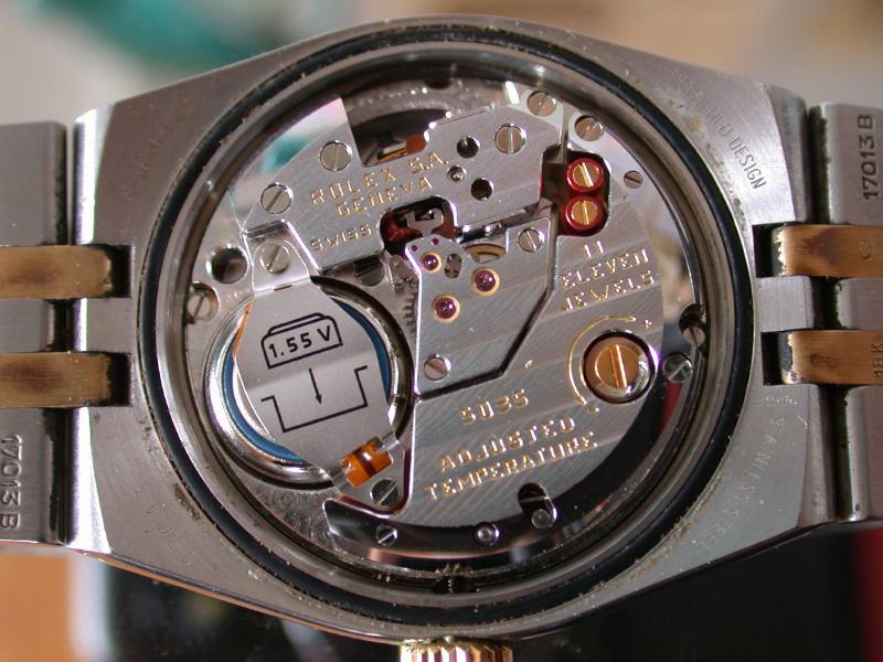 Rolex oysterquartz battery replacement 2025