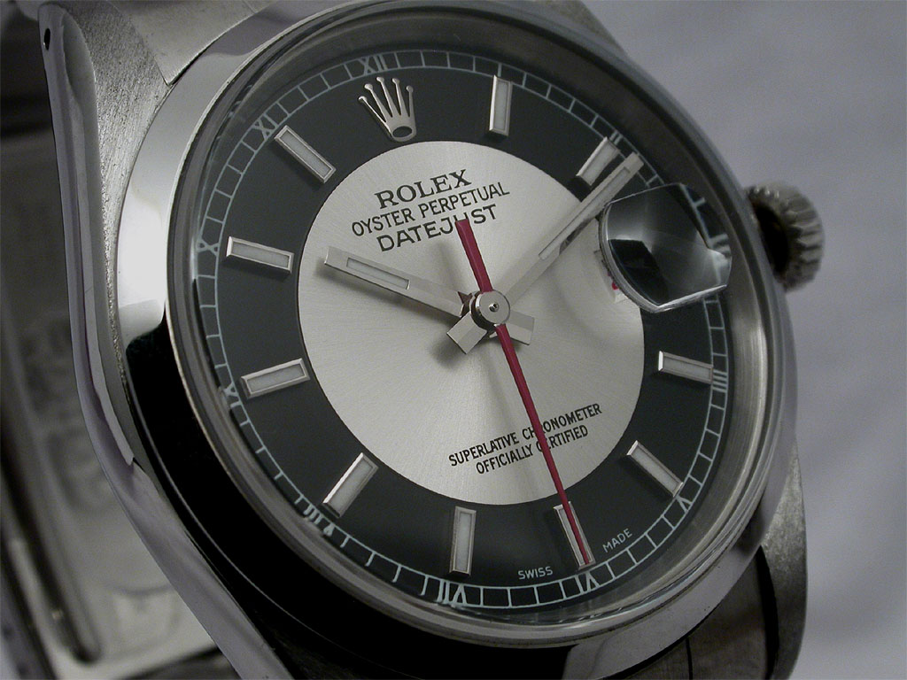 datejust tuxedo dial