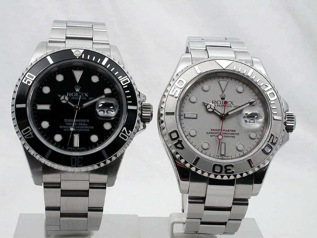 rolex yachtmaster sizes